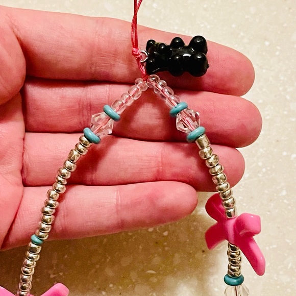 Phone String!! Pink Bows! - Picture 5 of 6
